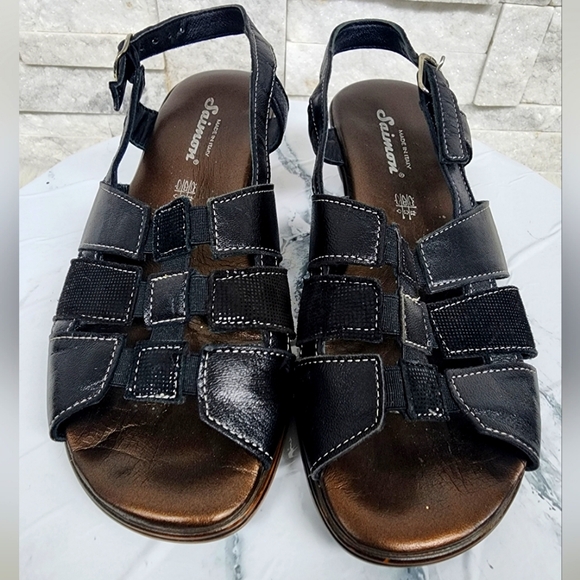 Saimons Shoes - Saimon Leather sandal made in Italy